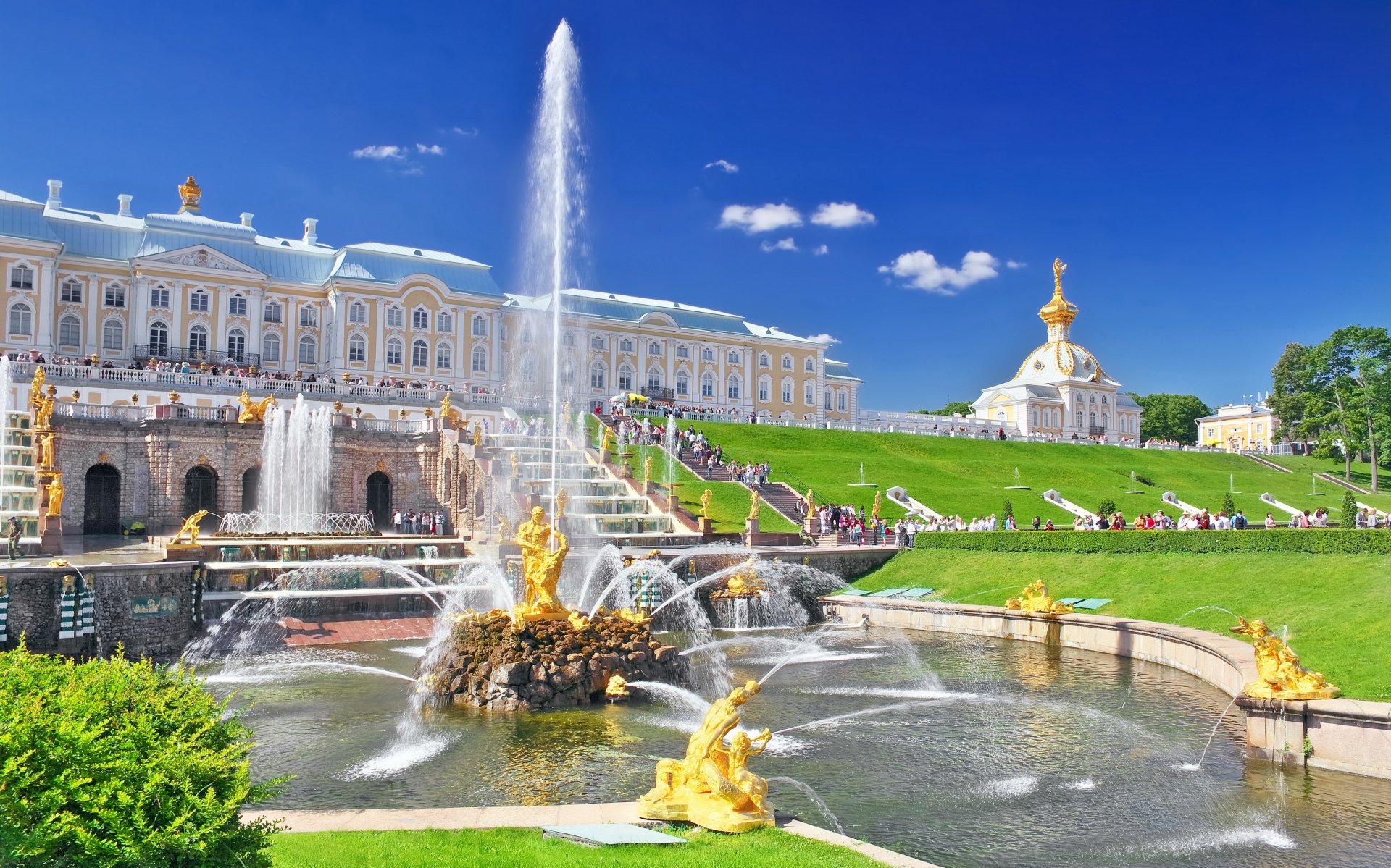 Фонтаны Петергофа